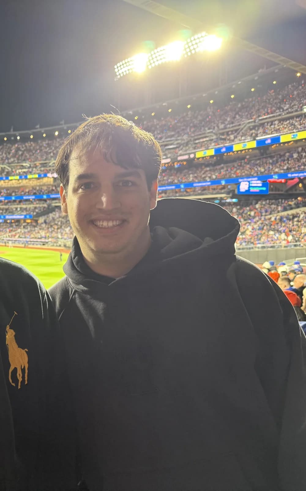 Jett Hettinger at a stadium